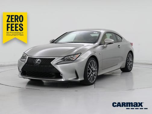 Silver 2016 Lexus RC 350