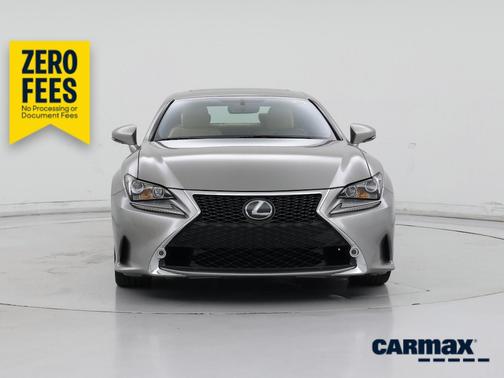 Silver 2016 Lexus RC 350