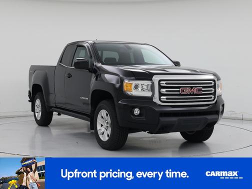 Black 2017 GMC Canyon SLE