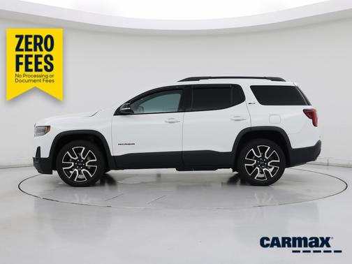 White 2021 GMC Acadia SLT