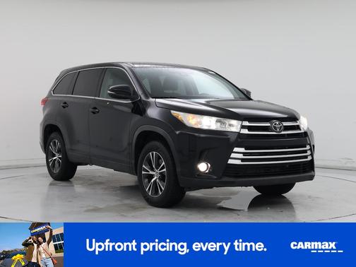 Black 2019 Toyota Highlander LE Plus