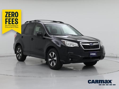 Black 2017 Subaru Forester 2.5I Premium