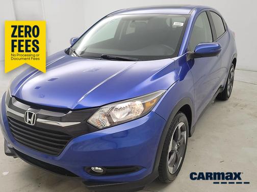 Blue 2018 Honda HR-V EX