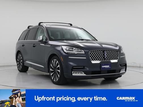 Blue 2021 Lincoln Aviator Black Label Grand Touring