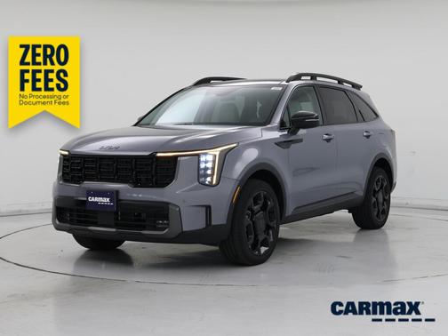 Gray 2025 Kia Sorento X-Line EX