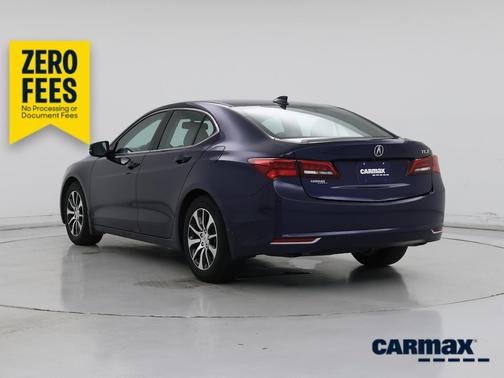 Blue 2017 Acura TLX