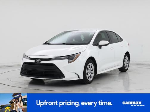 White 2023 Toyota Corolla LE