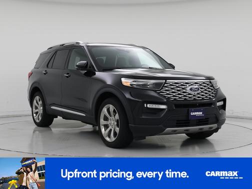 Black 2020 Ford Explorer Platinum