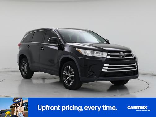 Black 2019 Toyota Highlander LE