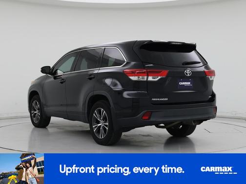 Black 2019 Toyota Highlander LE