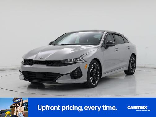 Gray 2021 Kia K5 GT-Line