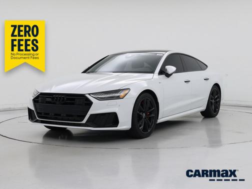 White 2021 Audi A7 Premium Plus