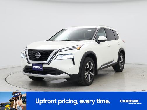 White 2023 Nissan Rogue Platinum