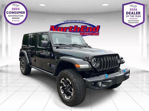 Black Clearcoat 2024 Jeep Wrangler 4xe Rubicon X
