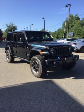 Black Clearcoat 2024 Jeep Wrangler 4xe Rubicon X
