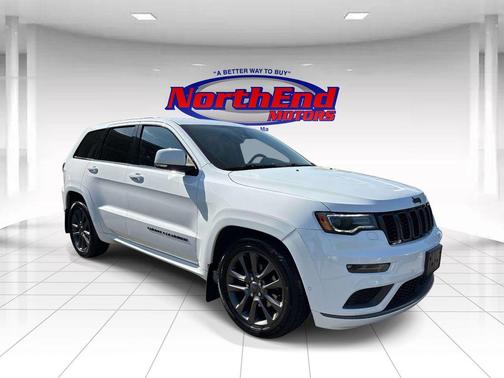 Bright White Clearcoat 2018 Jeep Grand Cherokee High Altitude