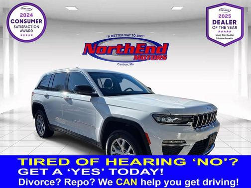 Bright White Clearcoat 2022 Jeep Grand Cherokee Limited