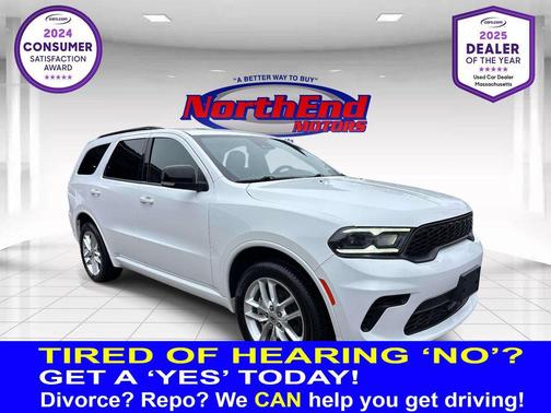 White Knuckle Clearcoat 2024 Dodge Durango GT Plus