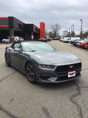 Gray Metallic 2024 Ford Mustang EcoBoost Premium