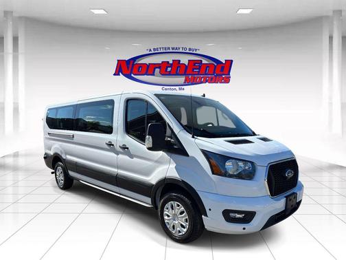 Oxford White 2024 Ford Transit-350 XLT
