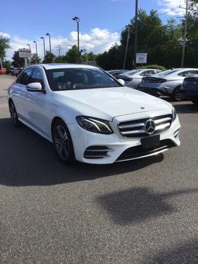 White 2019 Mercedes-Benz E-Class 4MATIC