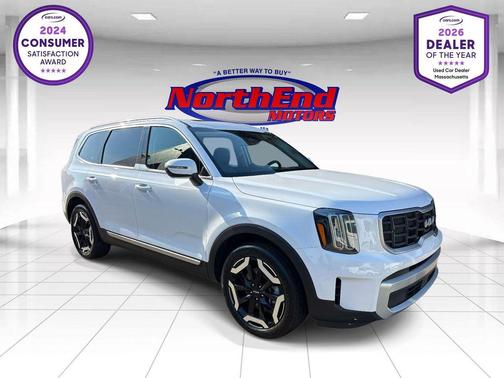Glacial White Pearl 2025 Kia Telluride S
