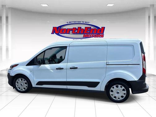Frozen White 2023 Ford Transit Connect XL Cargo Van