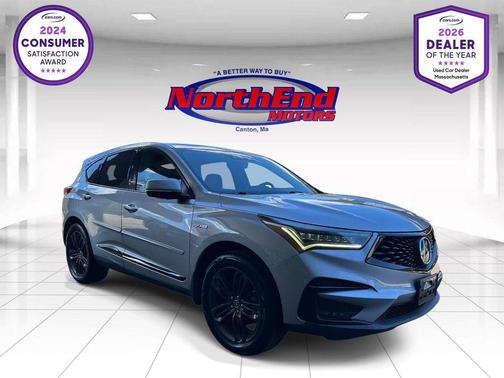 Lunar Silver Metallic 2019 Acura RDX A-Spec
