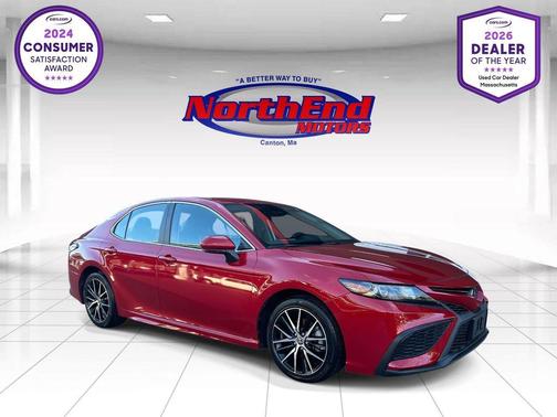 Supersonic Red 2024 Toyota Camry SE