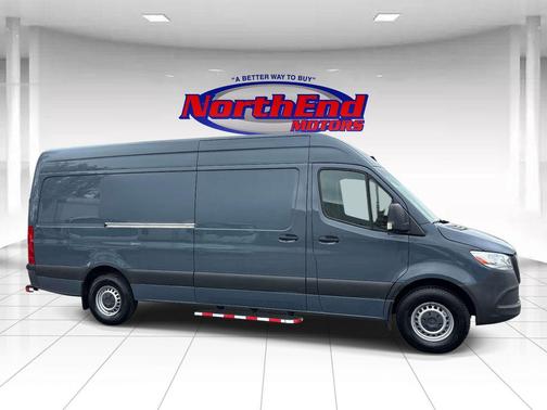 Blue 2021 Mercedes-Benz Sprinter 2500 High Roof