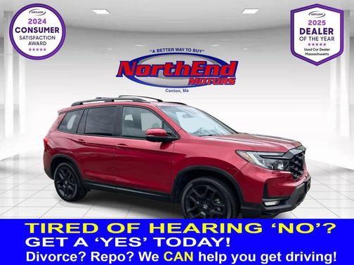 Radiant Red Metallic II 2022 Honda Passport AWD EX-L