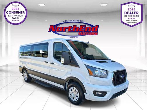 Oxford White 2023 Ford Transit-350 XLT