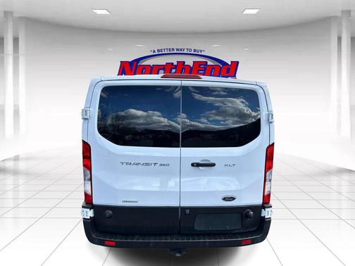 Oxford White 2024 Ford Transit-350 XLT
