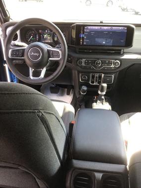 Hydro Blue Pearlcoat 2024 Jeep Wrangler 4xe Sahara