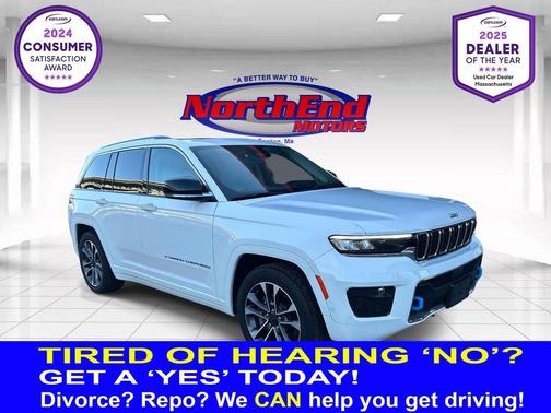 Bright White Clearcoat 2022 Jeep Grand Cherokee 4xe Overland