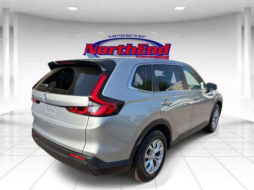 Solar Silver Metallic 2025 Honda CR-V LX AWD