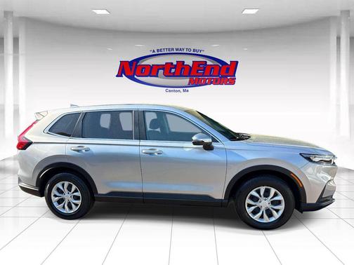 Solar Silver Metallic 2025 Honda CR-V LX AWD