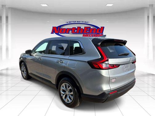 Solar Silver Metallic 2025 Honda CR-V LX AWD