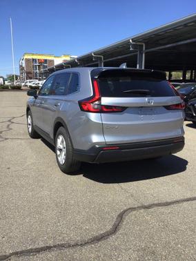 Solar Silver Metallic 2025 Honda CR-V LX AWD