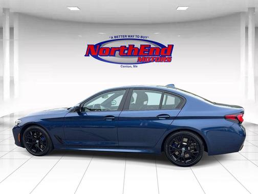 Phytonic Blue Metallic 2022 BMW 540 i xDrive