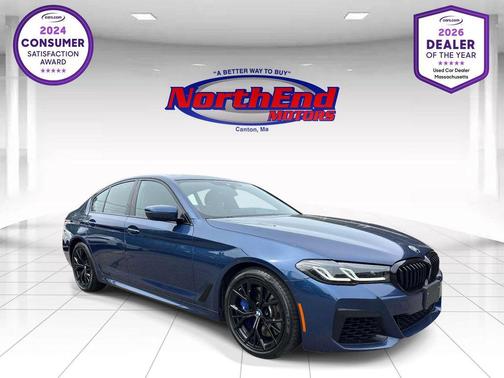 Phytonic Blue Metallic 2022 BMW 540 i xDrive