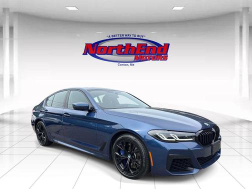 Phytonic Blue Metallic 2022 BMW 540 i xDrive