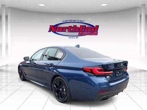 Phytonic Blue Metallic 2022 BMW 540 i xDrive