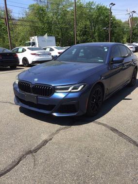 Phytonic Blue Metallic 2022 BMW 540 i xDrive