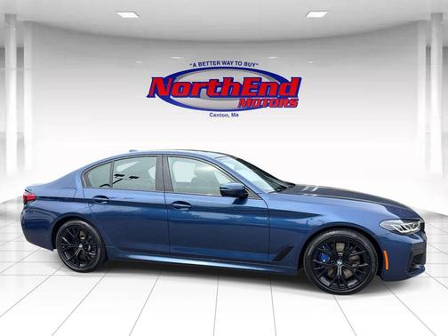 Phytonic Blue Metallic 2022 BMW 540 i xDrive