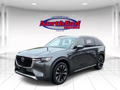 Machine Gray Metallic 2024 Mazda CX-90 PHEV Premium Plus