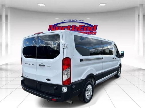 Oxford White 2024 Ford Transit-350 XLT
