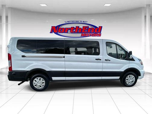 Oxford White 2024 Ford Transit-350 XLT