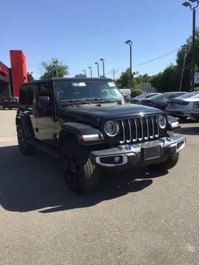 Black Clearcoat 2023 Jeep Wrangler 4xe Sahara