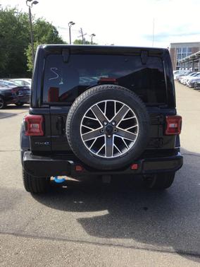 Black Clearcoat 2023 Jeep Wrangler 4xe Sahara High Altitude
